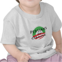 Persians for Obama Tshirts