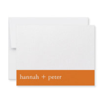 Persimmon Banner :: RSVP Card