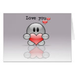 Persoanlize Cute "Love You" Cards