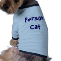 Person Cat pet clothing