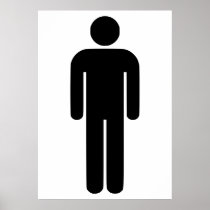 Person Man Sign Universal Silhouette Classic Comic