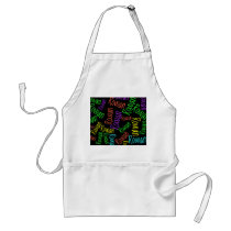 Personal gift: Sample apron in Neon Lights