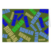 Personal gift: Sample card in Field & Stream
