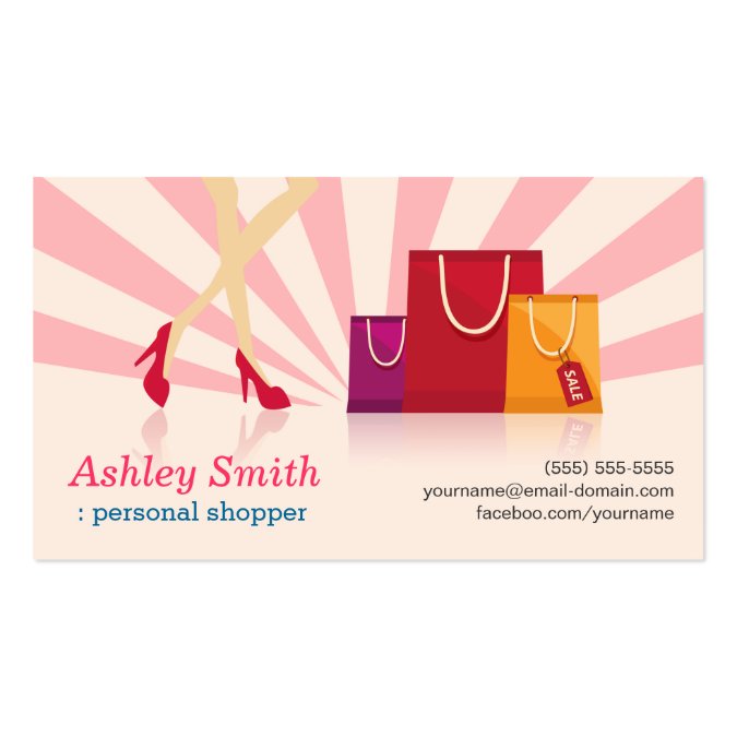 Personal Shopper Business Cards