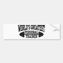 Personal Trainer Bumper Sticker