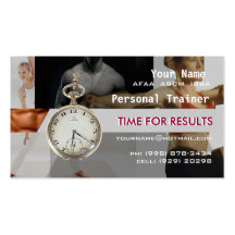 Personal Trainer Business Card