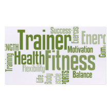 Personal Trainer Business Card
