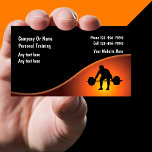 Personal Trainer Business Cards business cards