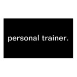 Personal Trainer Business Cards