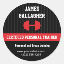 Personal Trainer Promotional Sticker