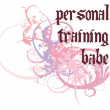 Personal Training Babe Acrylic Cut Out