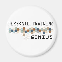 Personal Training Genius Fridge Magnet