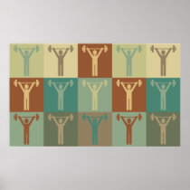 Personal Training Pop Art Poster