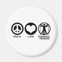 Personal Training Refrigerator Magnet