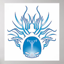Personal Training Skull Posters