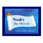 Personalise a Bar Mitzvah Postcard