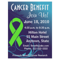 Personalise Cancer Benefit  - Lymphoma Flyer