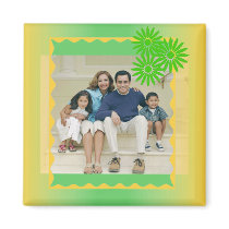 Personalise Christmas Gift Photo Magnet
