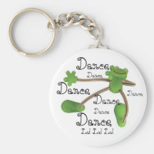Personalise Key Chain Keychain - Dancing Frog
