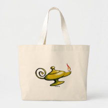 Personalise Magic Lamp Tote Bag