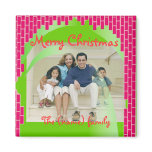 Personalise Merry Christmas Photo ... - Customised magnets