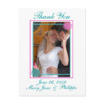 Personalise Photo Thank You Note Postcard