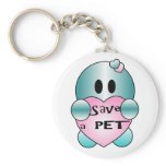 Personalise SACE A PET Cute Character keychains