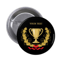 Personalise Trophy Cup [dark] Pins