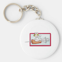 Personalise with name - The Super Nurse Keychain