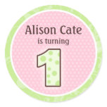 Personalised 1st Birthday Seal