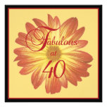 Personalised 40th Birthday Party Invitations