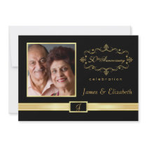 Personalised 50th Anniversary Party Invitations