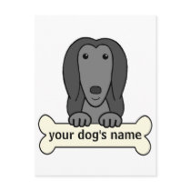 Personalised Afghan Hound