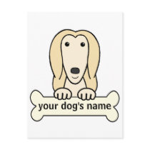 Personalised Afghan Hound