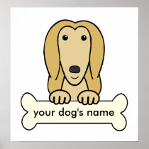 Personalised Afghan Hound