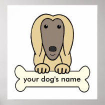 Personalised Afghan Hound