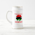 Personalised African American Kiss Me I'm Howard mugs