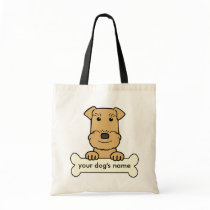 Personalised Airedale Bag