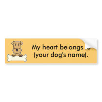 Personalised Airedale