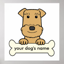 Personalised Airedale