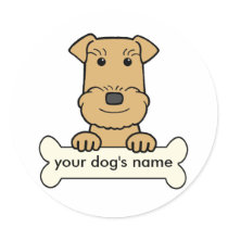 Personalised Airedale