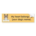 Personalised Akita bumper stickers