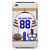 Personalised American Football Grid Iron WRB iPod Touch Covers