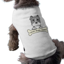 Personalised Amstaff Dog T Shirt