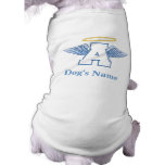 Personalised Angel dog t-shirt