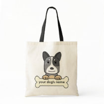 Personalised Australian Cattle Dog Canvas Bags