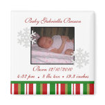 Personalised Baby Magnet