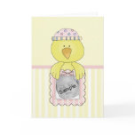 Personalised Baby Photo Card - Customise