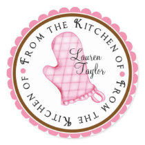 Personalised Baking Cooking Kitchen Stickers