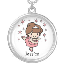 Personalised Ballerina Necklace